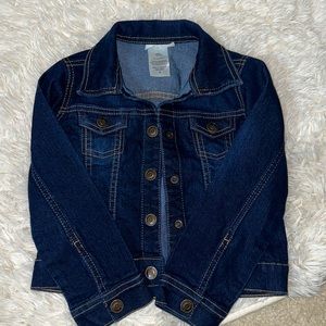 Kids Deep Denim Jean Jacket